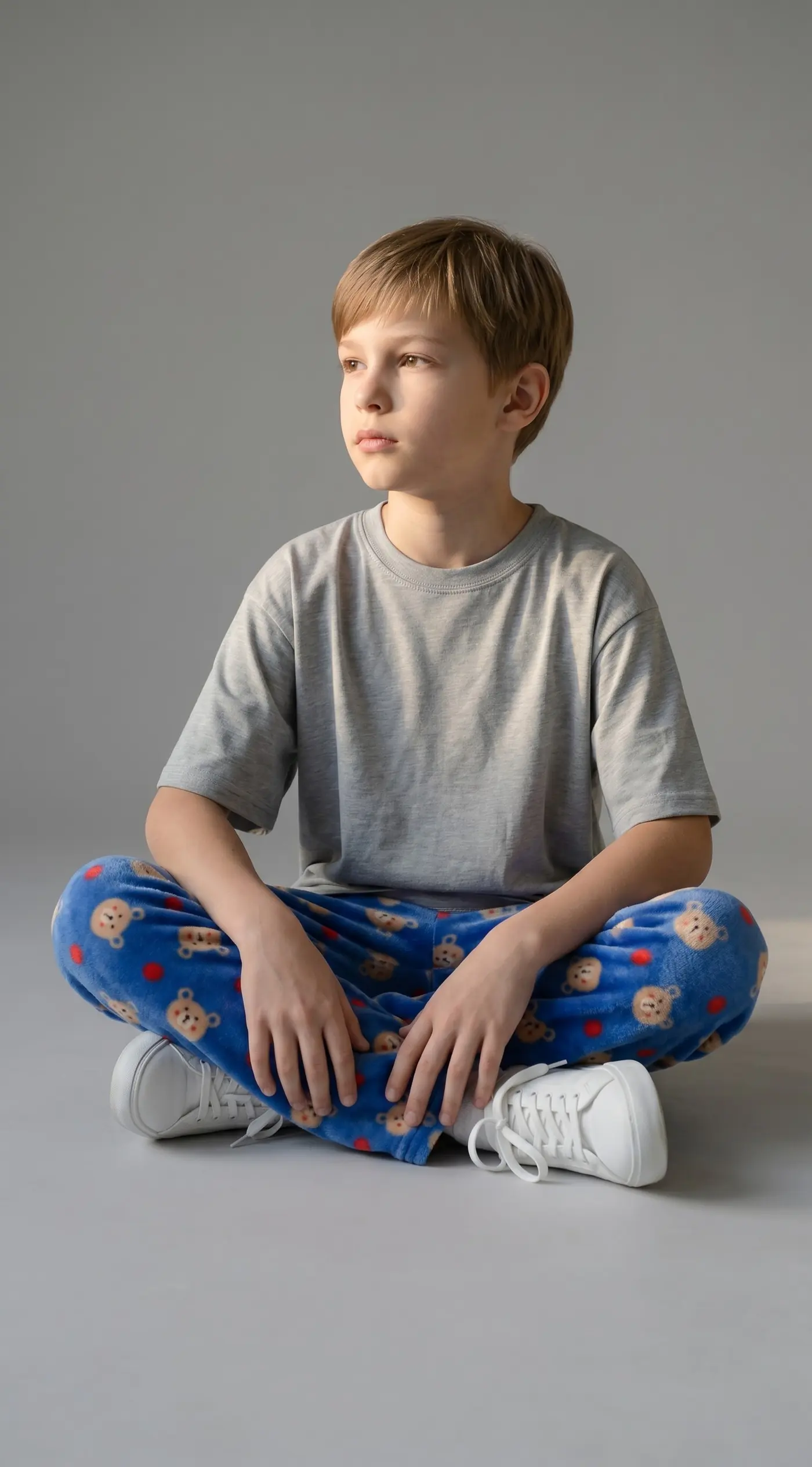Pijama de niño de polar, modelo 11.