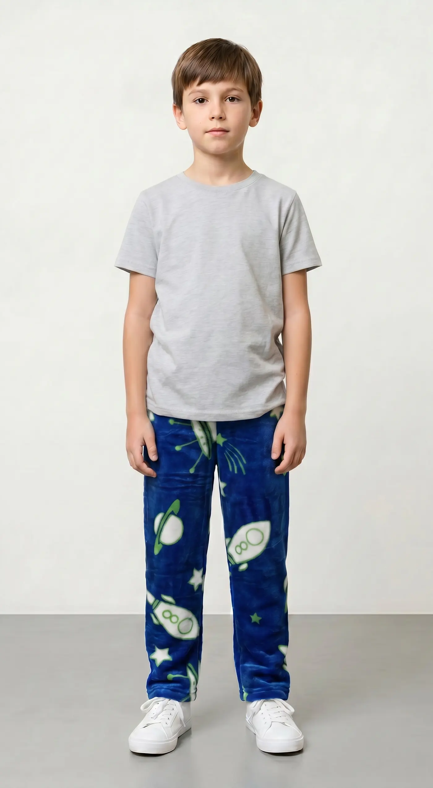 Pijama de niño de polar, modelo 3.
