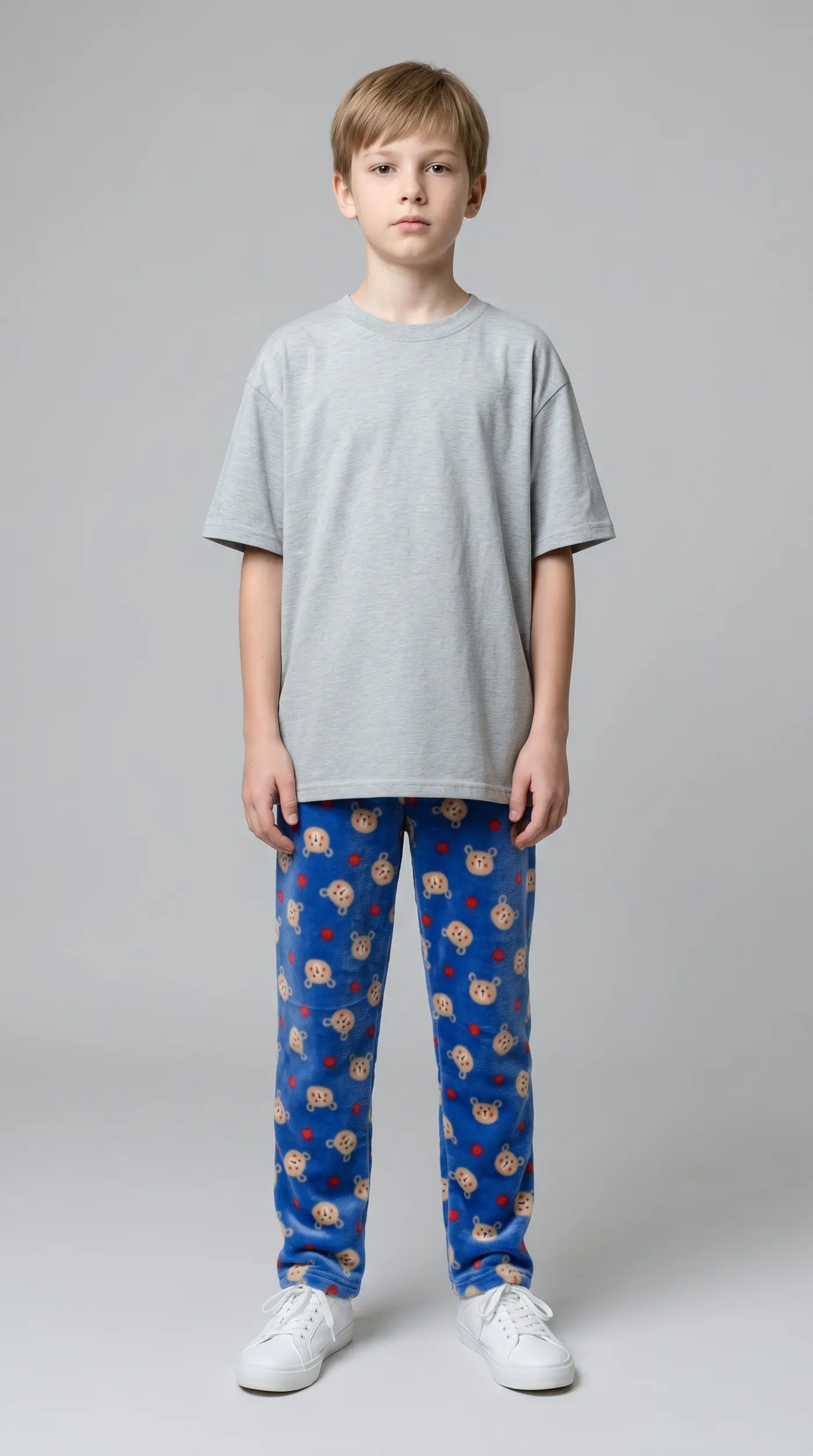 Pijama de niño de polar, modelo 5.