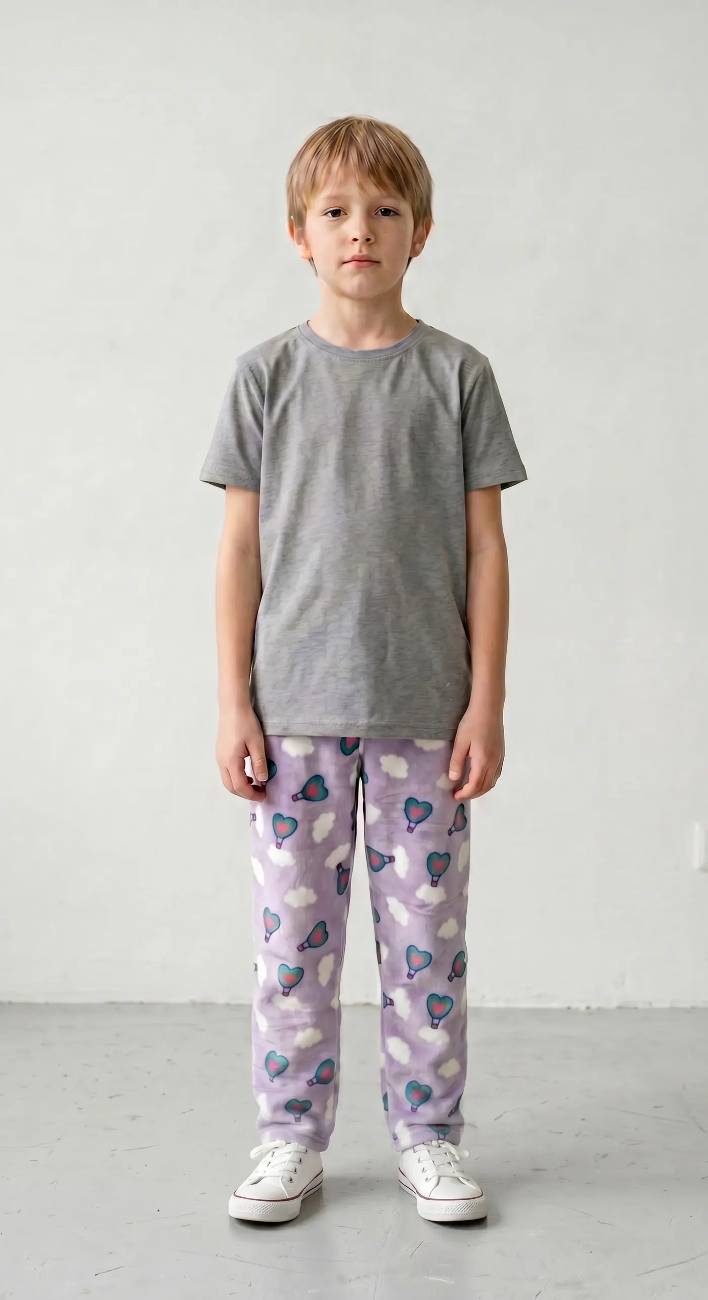 Pijama de niño de polar, modelo 6.