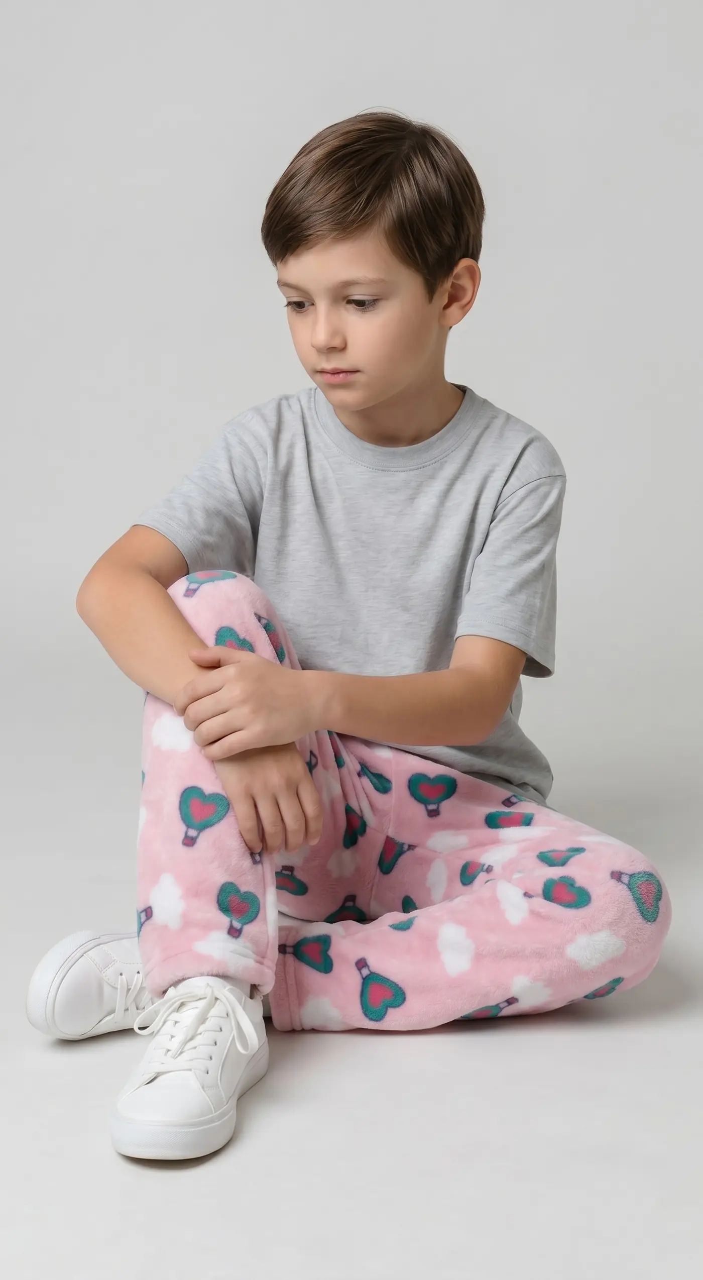 Pijama de niño de polar, modelo 8.